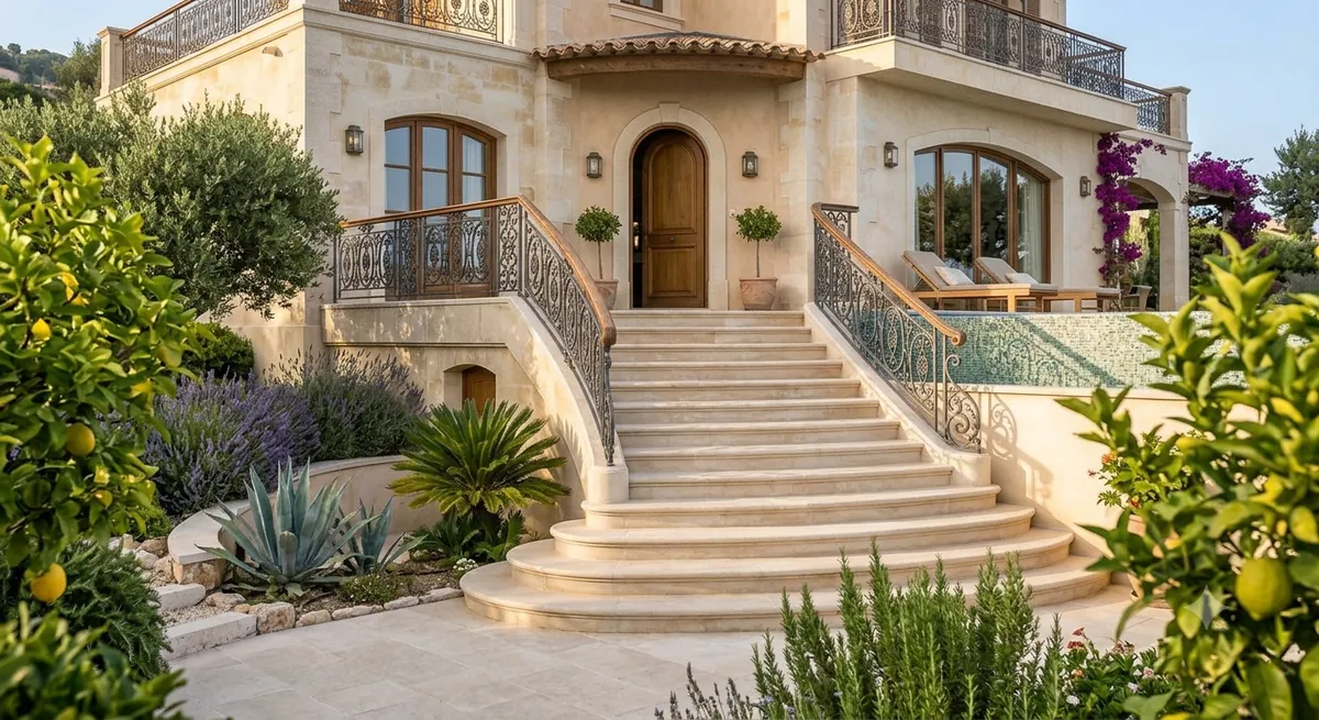 Escalier en pierre